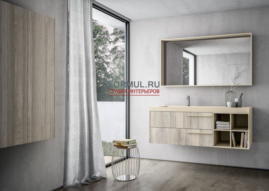 Комплект мебели для ванной Idea Group Sense